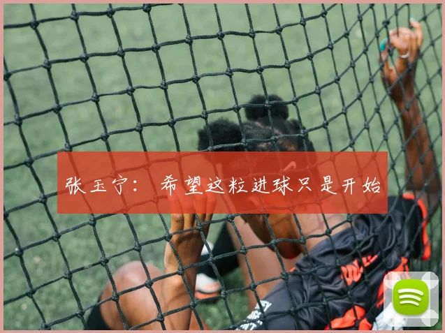 张玉宁： 希望这粒进球只是开始